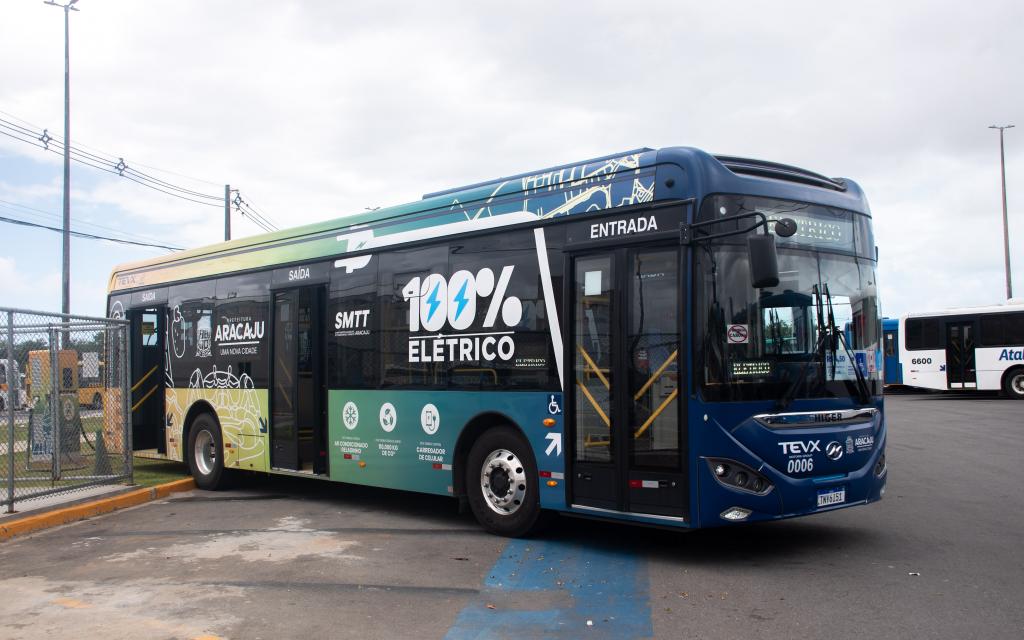 Prefeitura de Aracaju publica licitação para compra de 15 ônibus 100% elétricos e oito carregadores - SMTT Aracaju